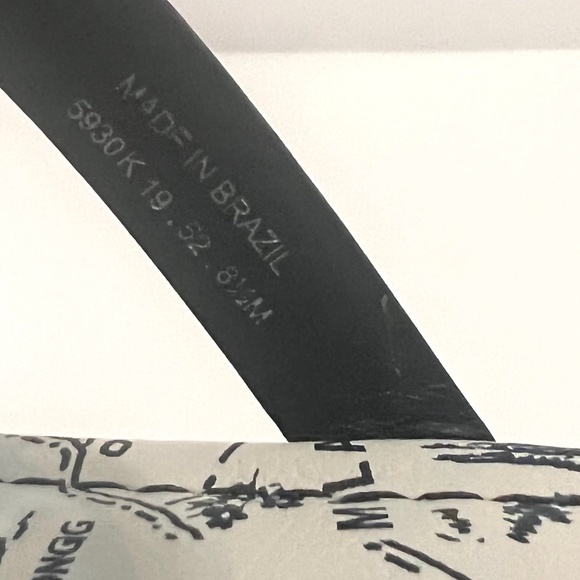 NIB Tory Burch Patent Leather Sandal - Midnight/Navy Destination, Size 8.5 - Picture 10 of 13